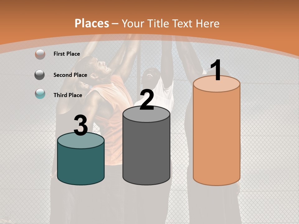 Court Dunk Game PowerPoint Template