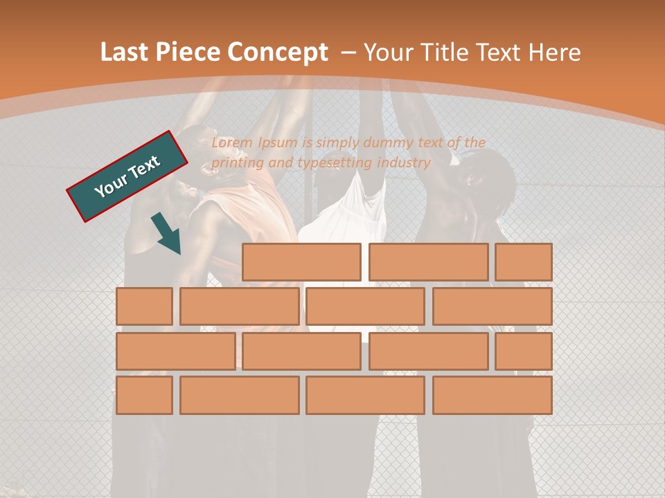 Court Dunk Game PowerPoint Template
