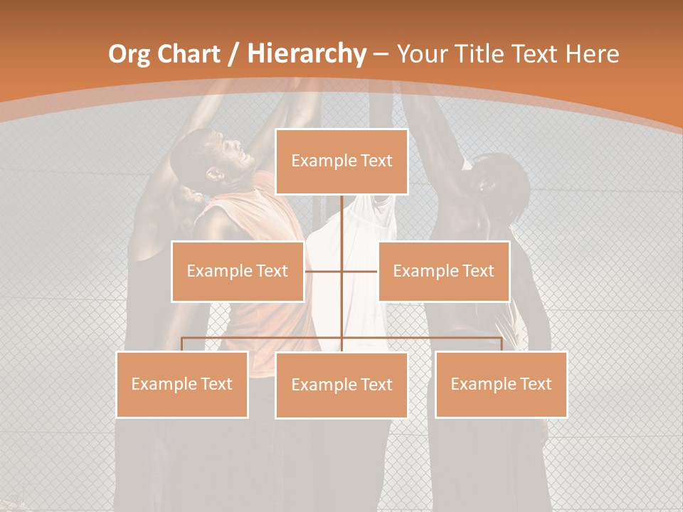 Court Dunk Game PowerPoint Template