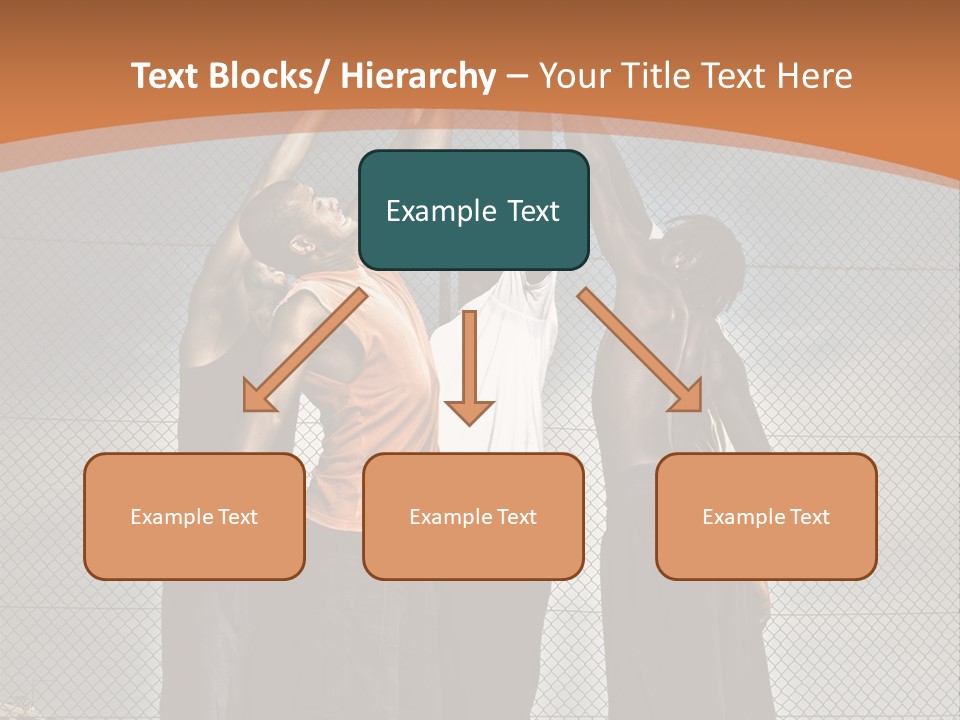 Court Dunk Game PowerPoint Template