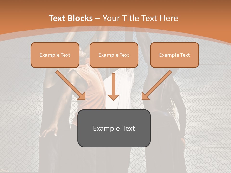Court Dunk Game PowerPoint Template