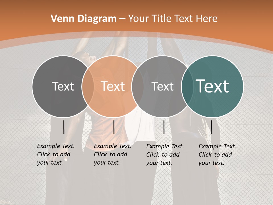 Court Dunk Game PowerPoint Template