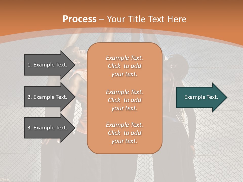 Court Dunk Game PowerPoint Template