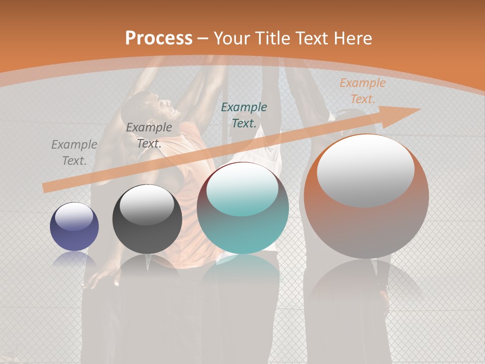 Court Dunk Game PowerPoint Template