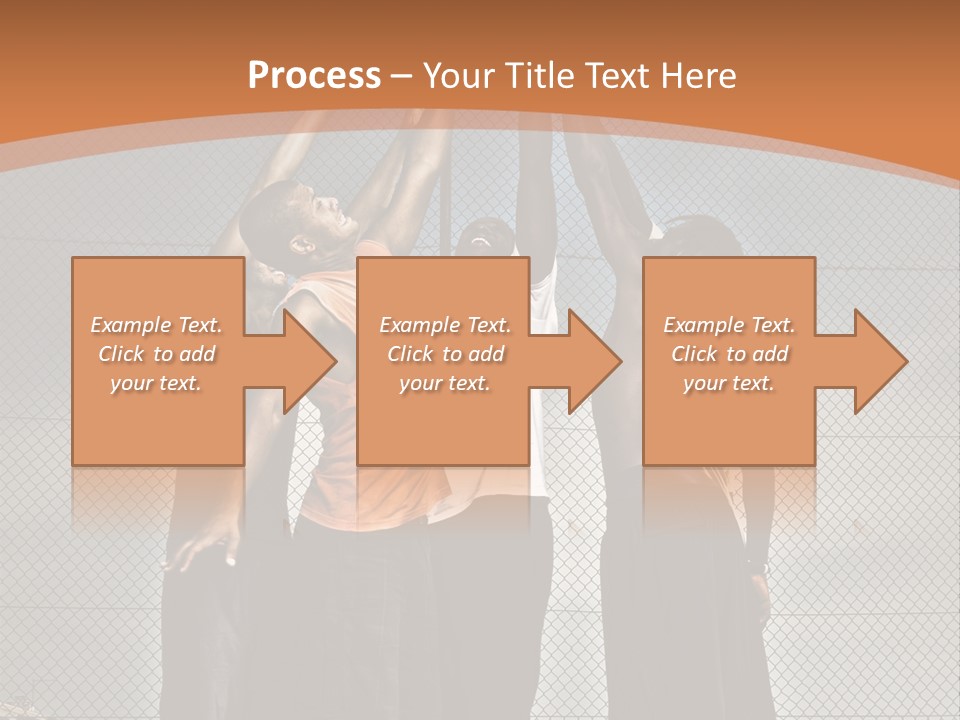 Court Dunk Game PowerPoint Template
