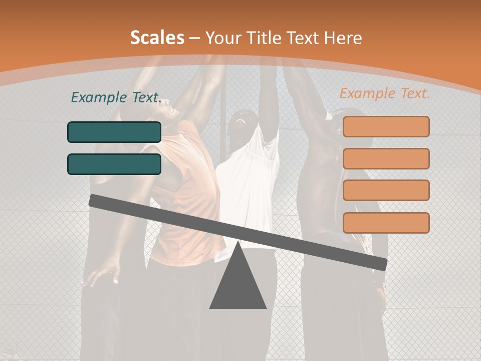 Court Dunk Game PowerPoint Template