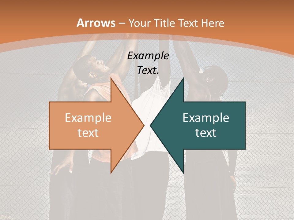 Court Dunk Game PowerPoint Template