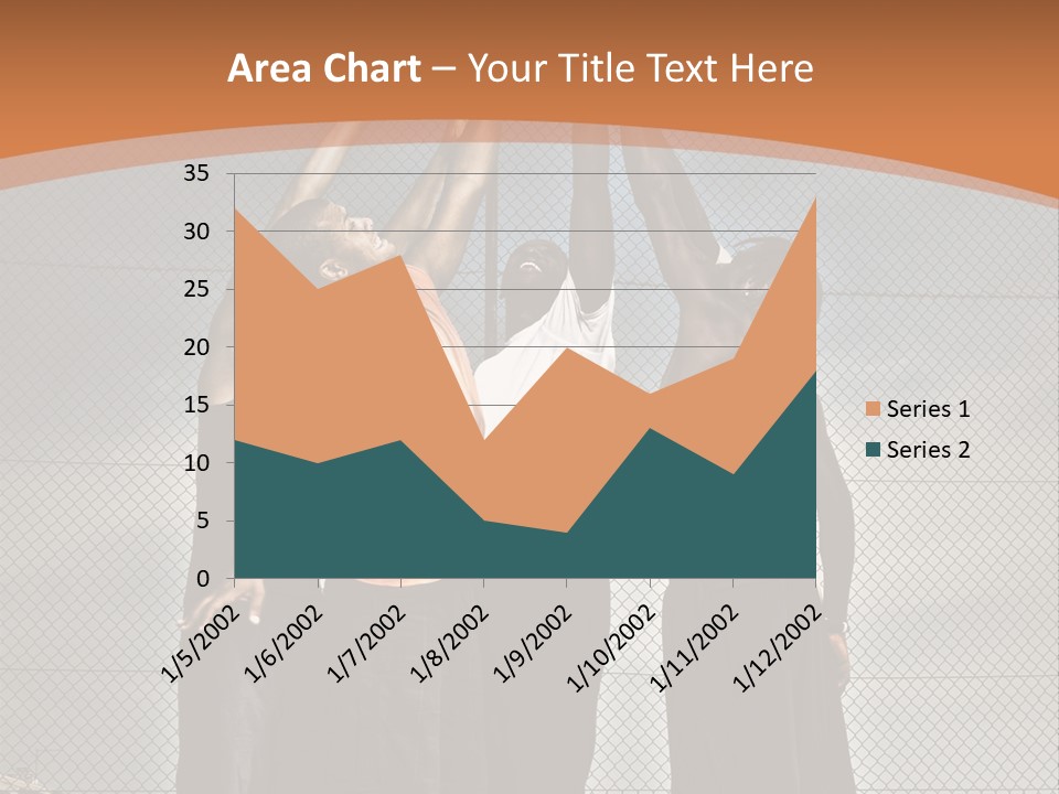 Court Dunk Game PowerPoint Template