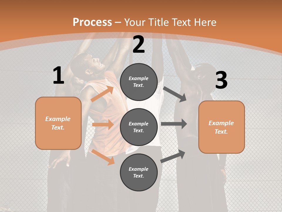 Court Dunk Game PowerPoint Template