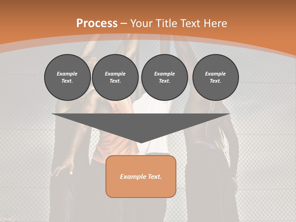 Court Dunk Game PowerPoint Template