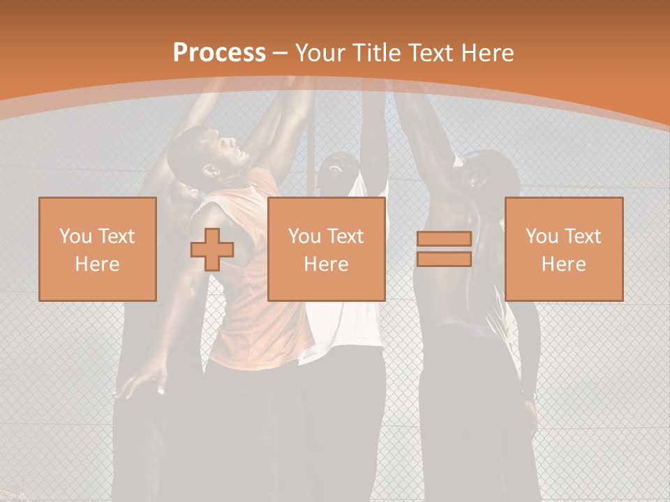 Court Dunk Game PowerPoint Template