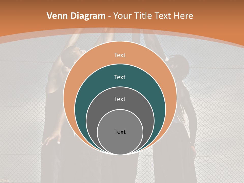 Court Dunk Game PowerPoint Template