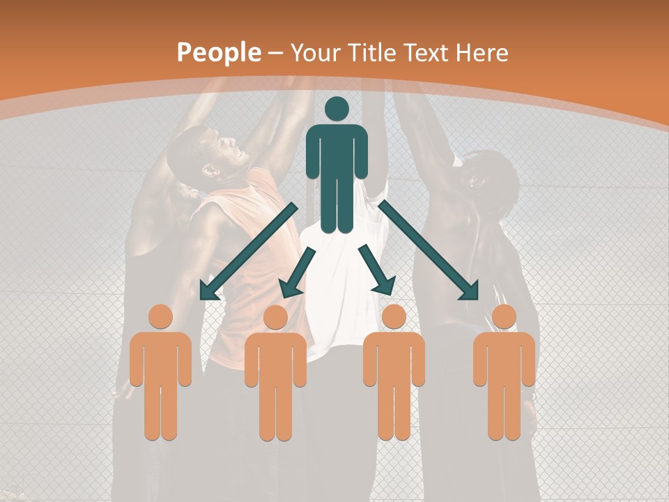 Court Dunk Game PowerPoint Template