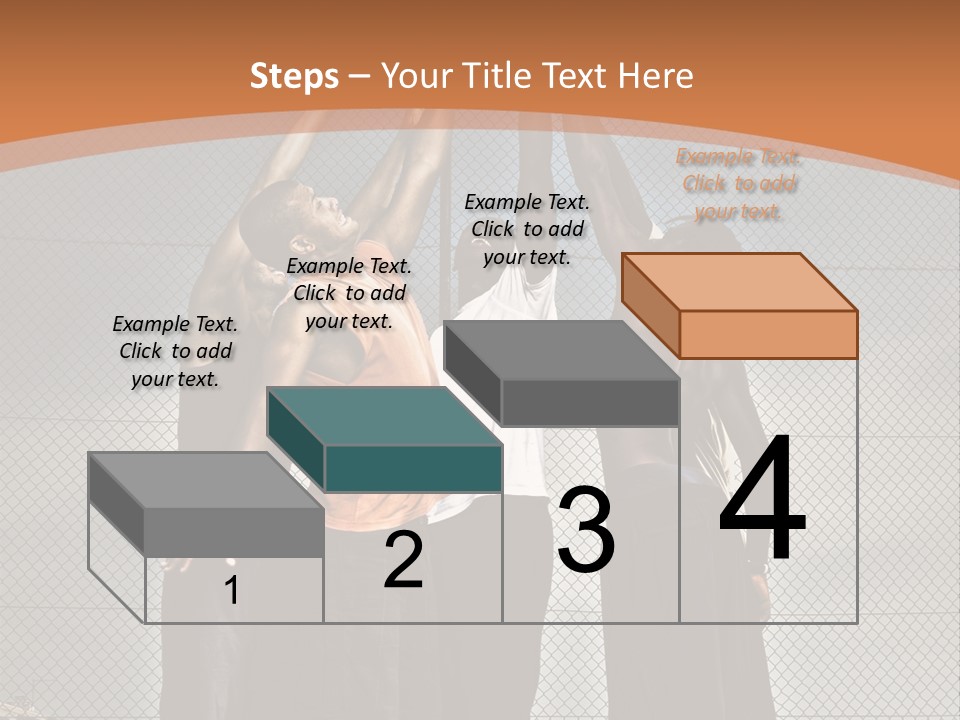Court Dunk Game PowerPoint Template
