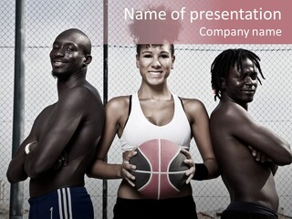 Basket Ball Sport PowerPoint Template