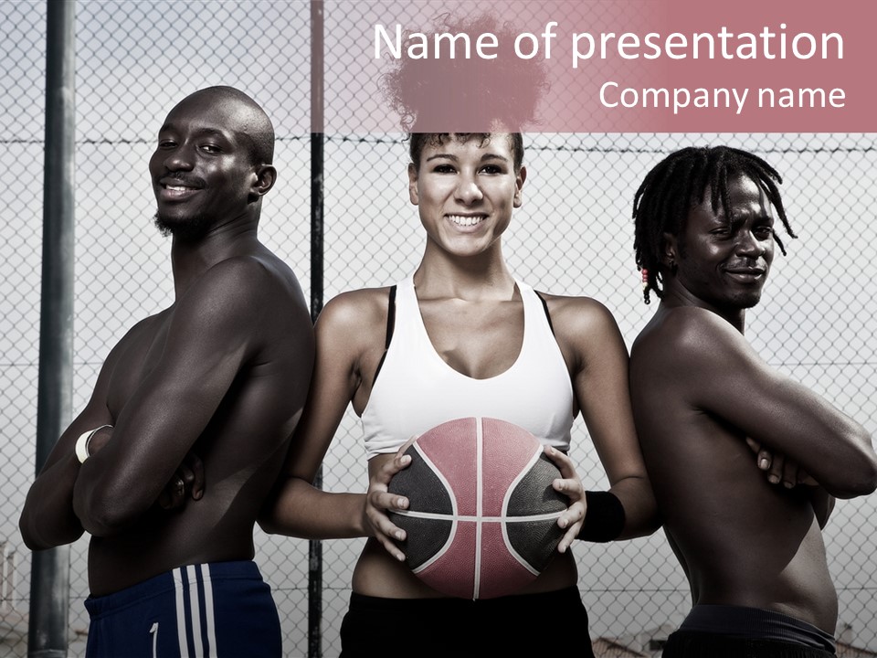 Basket Ball Sport PowerPoint Template