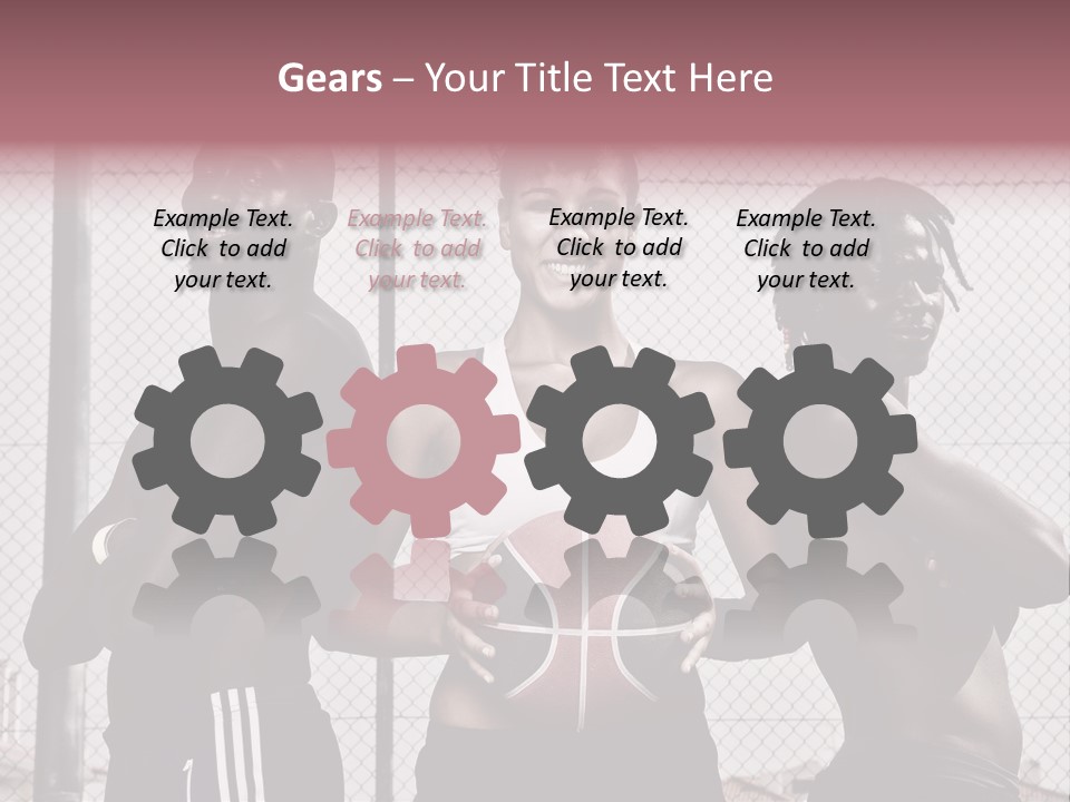 Basket Ball Sport PowerPoint Template