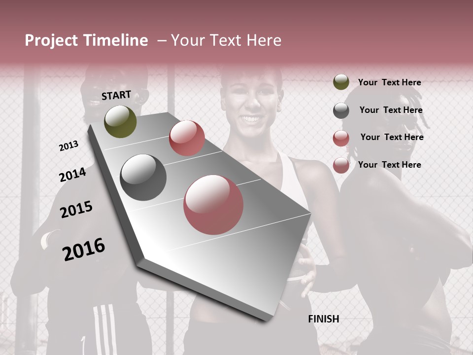 Basket Ball Sport PowerPoint Template
