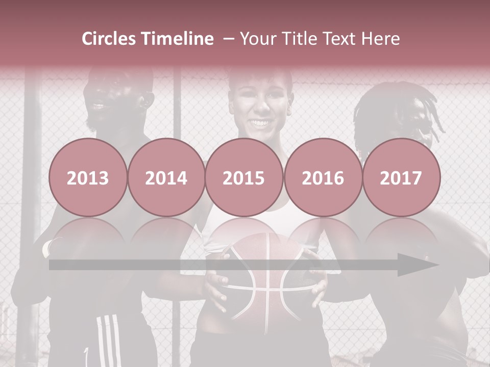 Basket Ball Sport PowerPoint Template