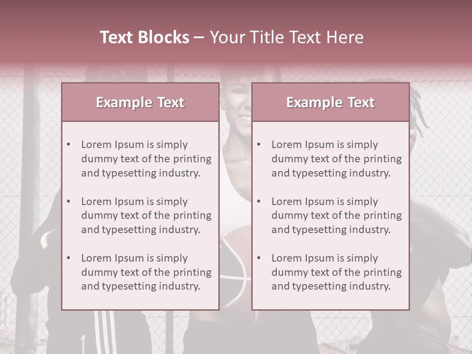 Basket Ball Sport PowerPoint Template