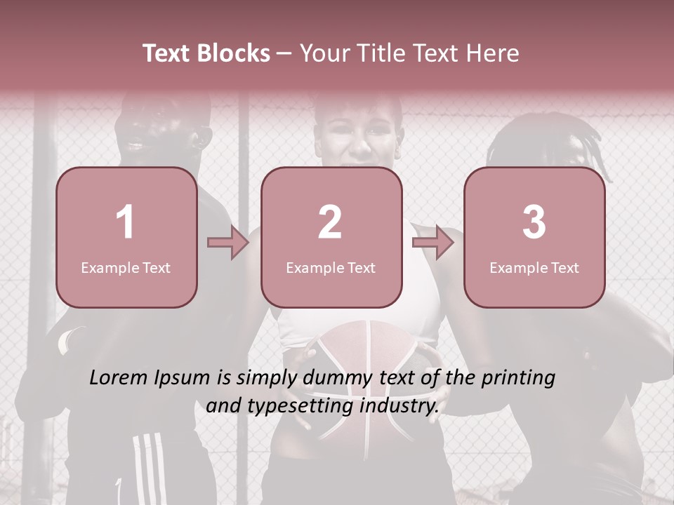 Basket Ball Sport PowerPoint Template