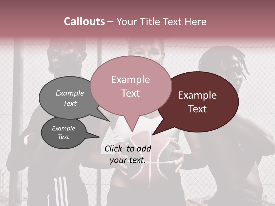 Basket Ball Sport PowerPoint Template