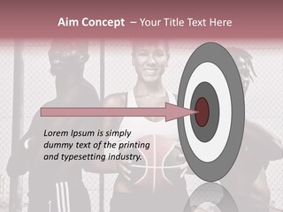 Basket Ball Sport PowerPoint Template