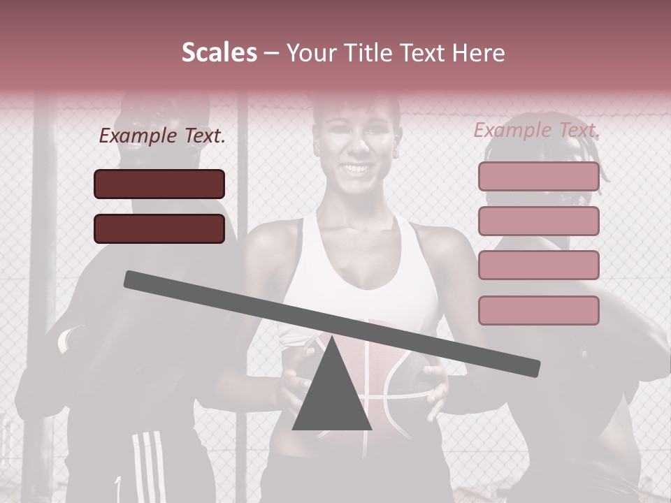 Basket Ball Sport PowerPoint Template