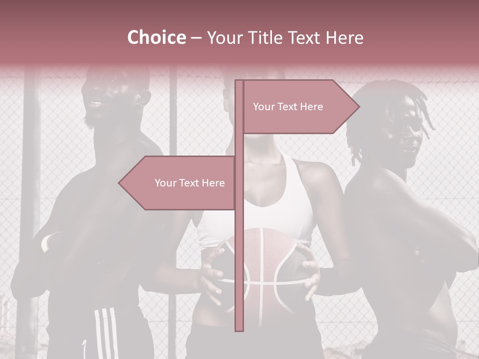 Basket Ball Sport PowerPoint Template