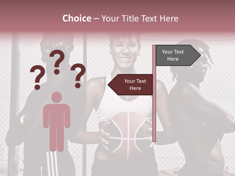 Basket Ball Sport PowerPoint Template