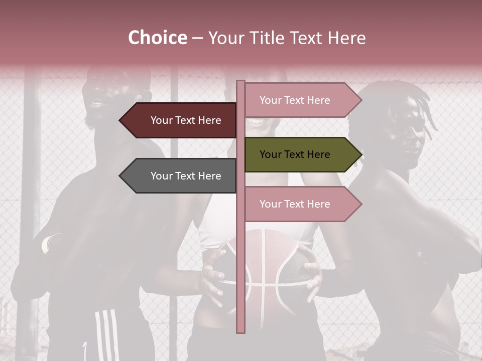 Basket Ball Sport PowerPoint Template