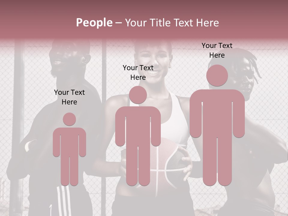 Basket Ball Sport PowerPoint Template