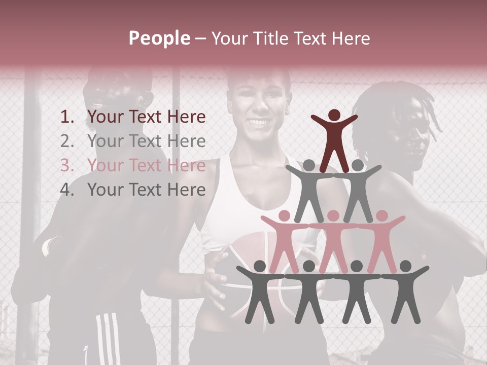 Basket Ball Sport PowerPoint Template