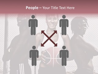 Basket Ball Sport PowerPoint Template