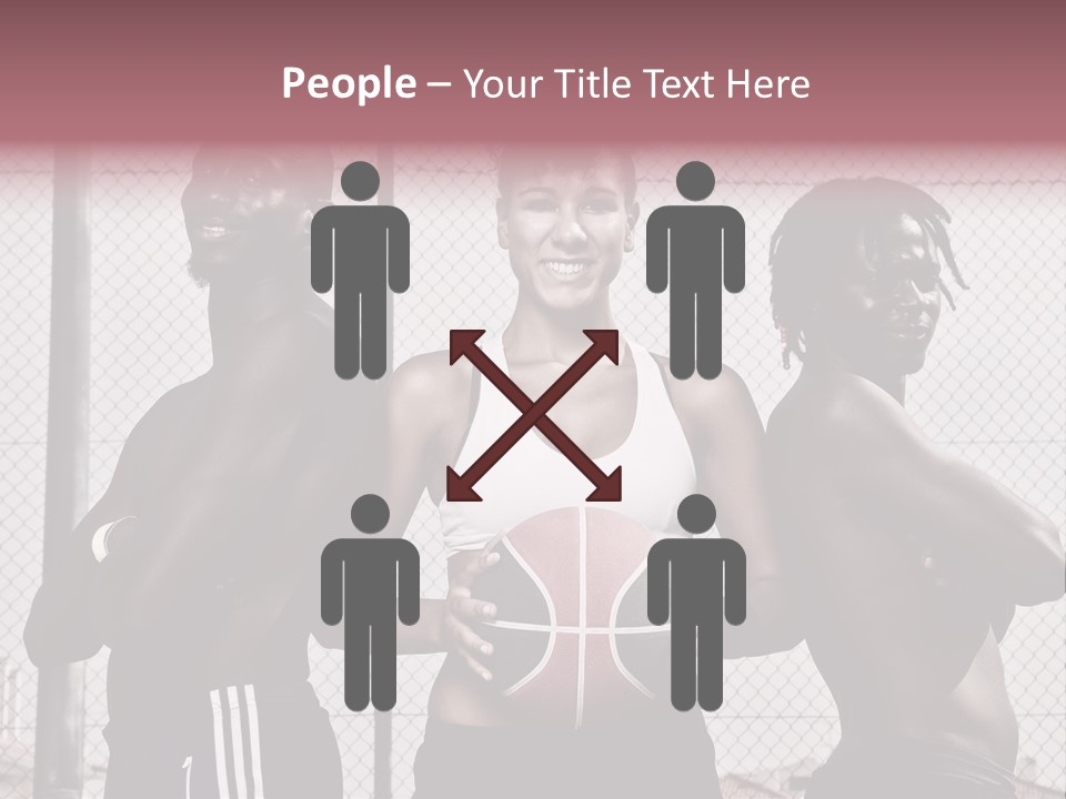 Basket Ball Sport PowerPoint Template