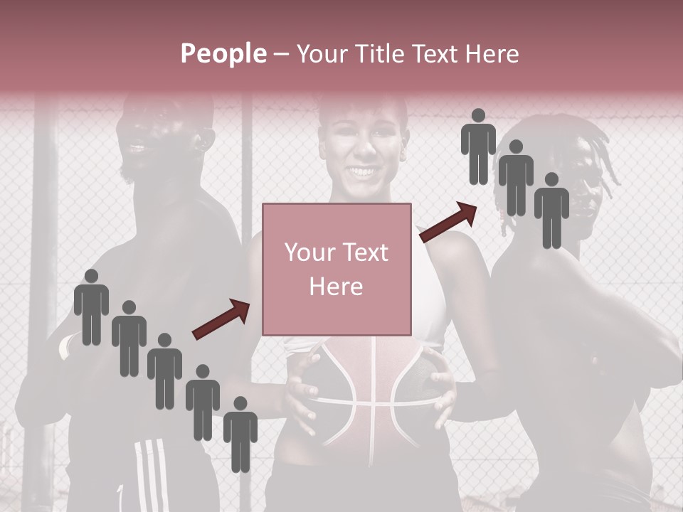 Basket Ball Sport PowerPoint Template