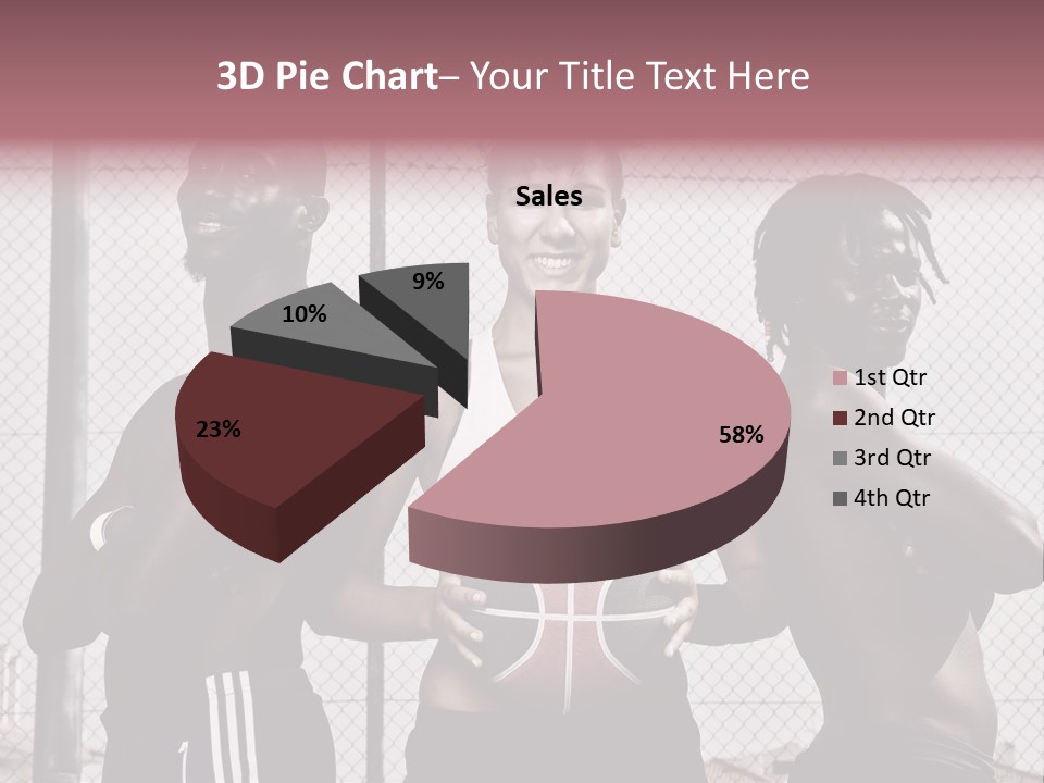 Basket Ball Sport PowerPoint Template