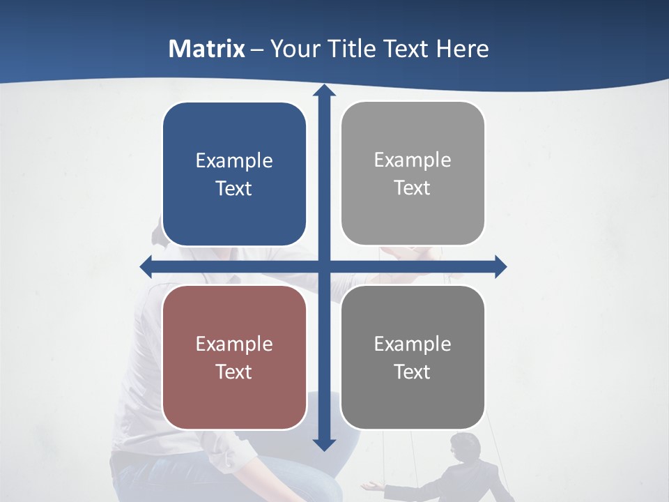 Formal Female Boss PowerPoint Template