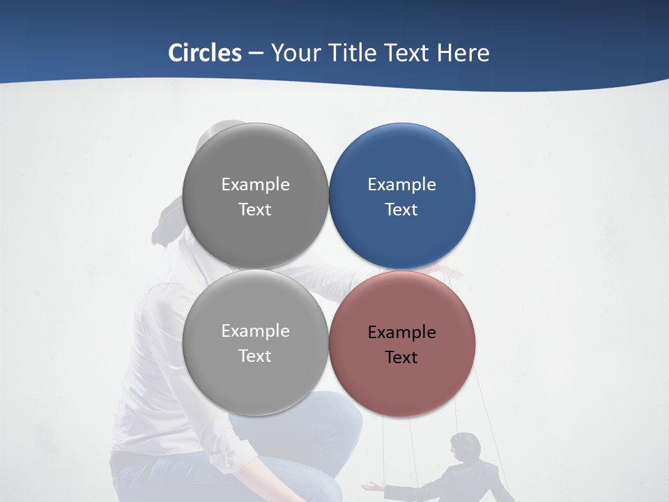 Formal Female Boss PowerPoint Template