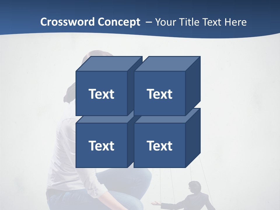 Formal Female Boss PowerPoint Template