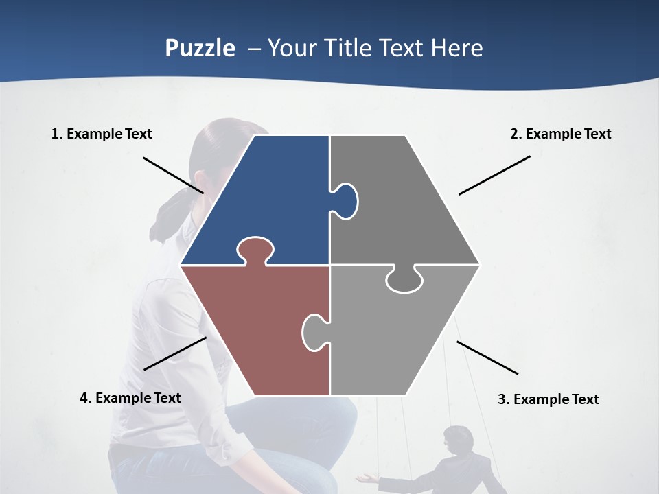 Formal Female Boss PowerPoint Template