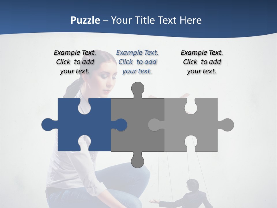 Formal Female Boss PowerPoint Template