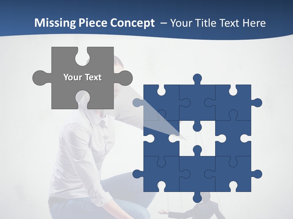 Formal Female Boss PowerPoint Template