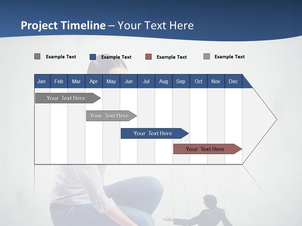 Formal Female Boss PowerPoint Template