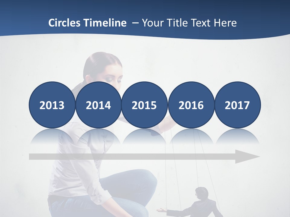 Formal Female Boss PowerPoint Template