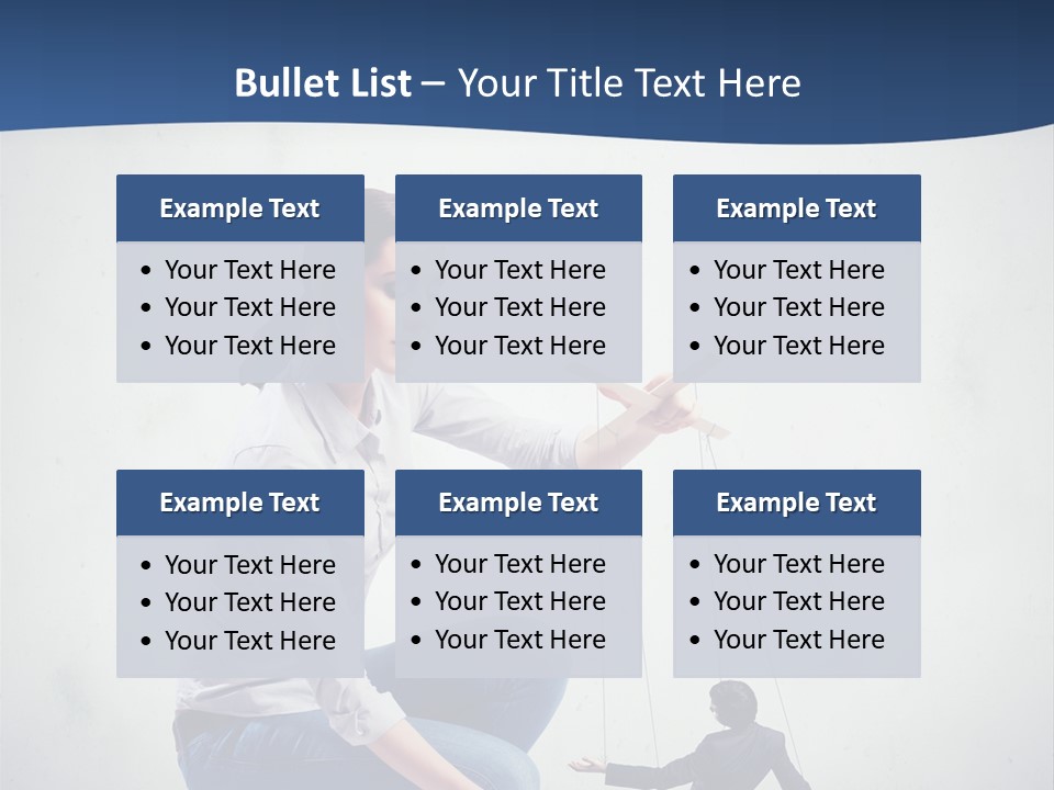 Formal Female Boss PowerPoint Template