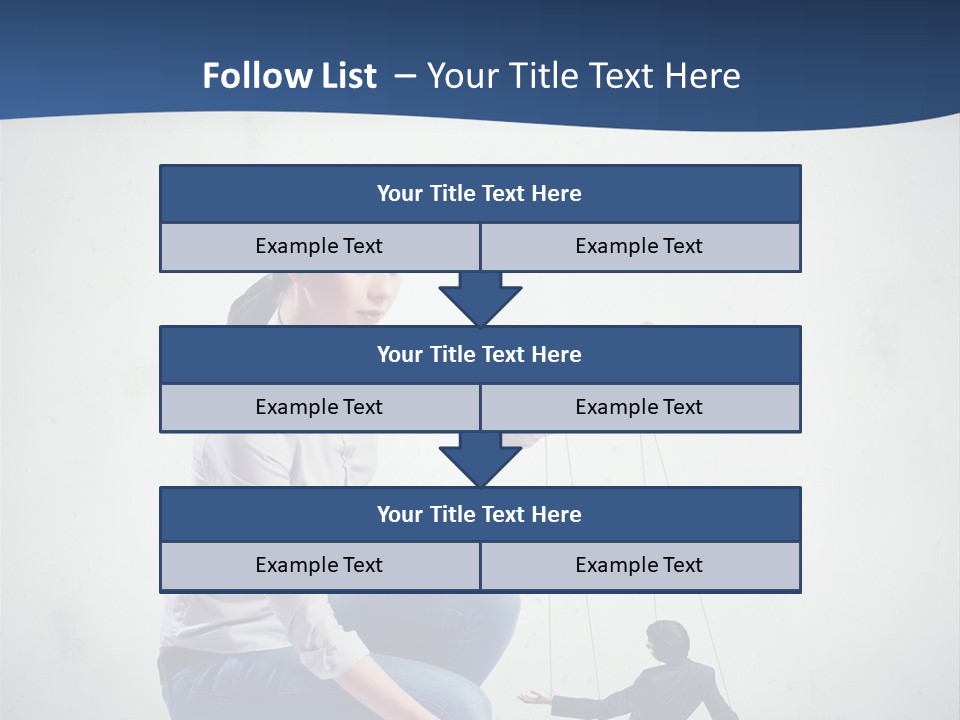 Formal Female Boss PowerPoint Template