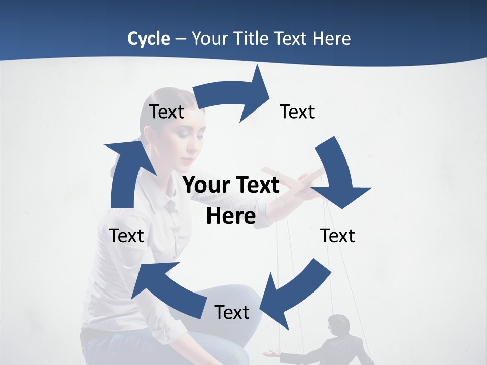 Formal Female Boss PowerPoint Template