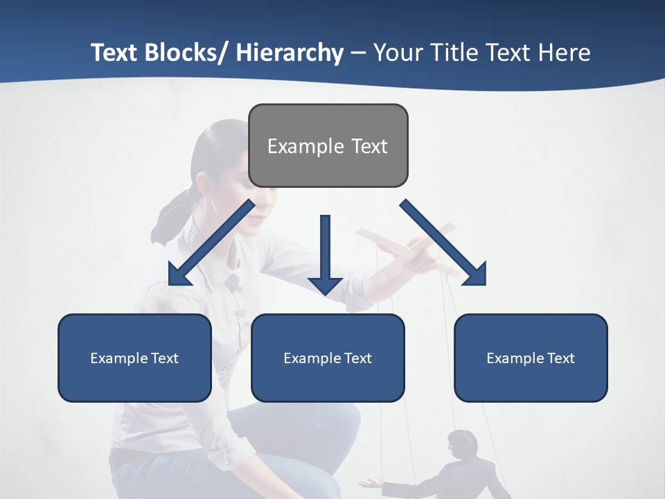 Formal Female Boss PowerPoint Template