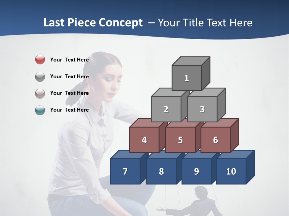 Formal Female Boss PowerPoint Template